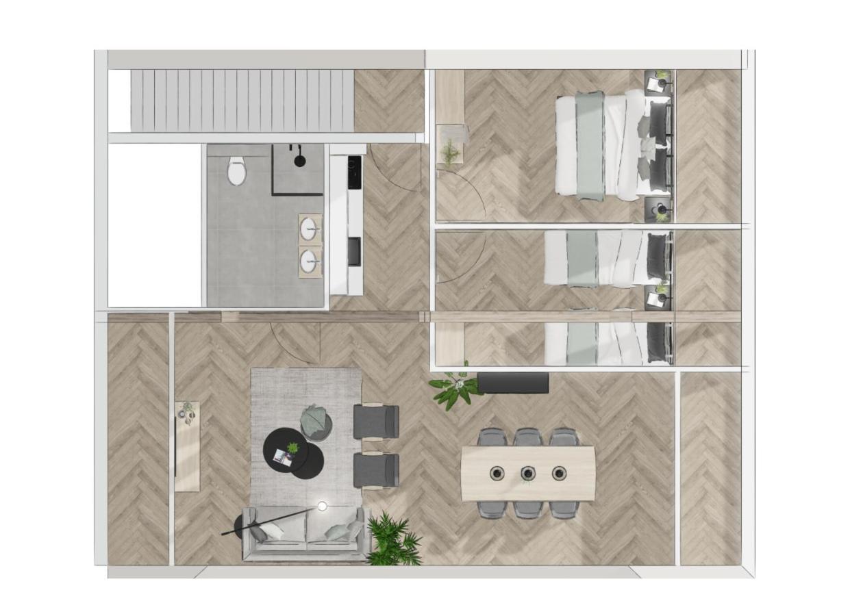 Hofstede Moesbosch I Kloeg Collection Apartment Koudekerke Luaran gambar