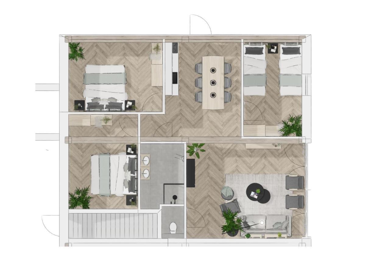 Hofstede Moesbosch I Kloeg Collection Apartment Koudekerke Luaran gambar